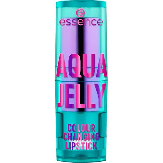 Essence Aqua Jelly Colour Changing Lipstick in turquoise verpakking