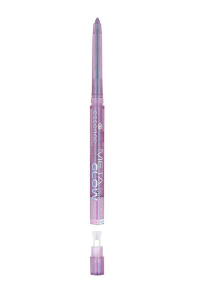 Essence Metal Glam oogpotlood 02 Chromefinity product metallic glanzend eyeliner