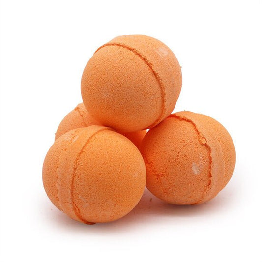 Essential Oils Bath Bombs - Lemongrass & Mandarin. - Medase