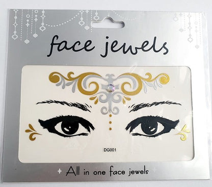 Face Jewels - Div soorten - Medase