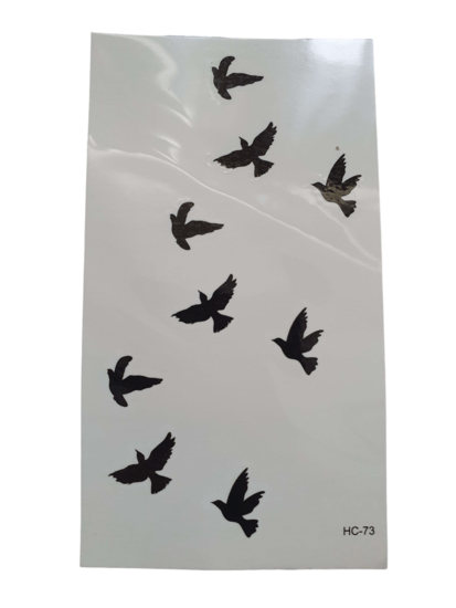 Flash tattoo vogels - Medase