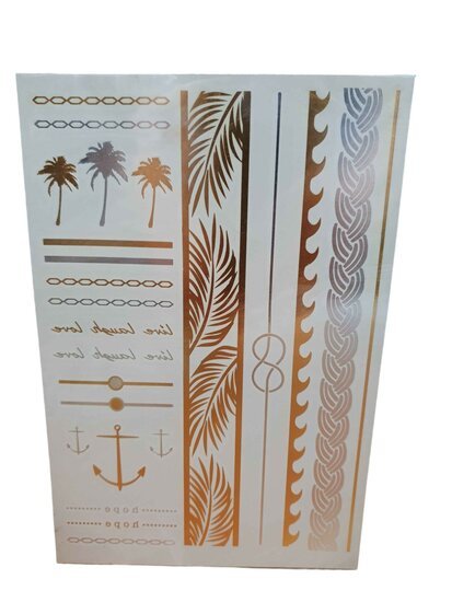 Flash tattoos Hope Goud/Zilver - Medase