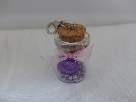 Flower jar charm - Medase