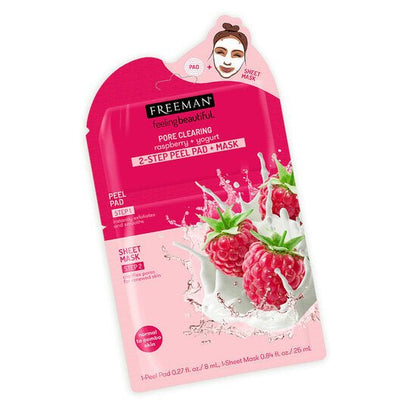 Freeman Raspberry Yoghurt 2-step gezichtsmasker