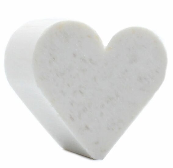 Gastenzeepje hart - Coconut - Medase
