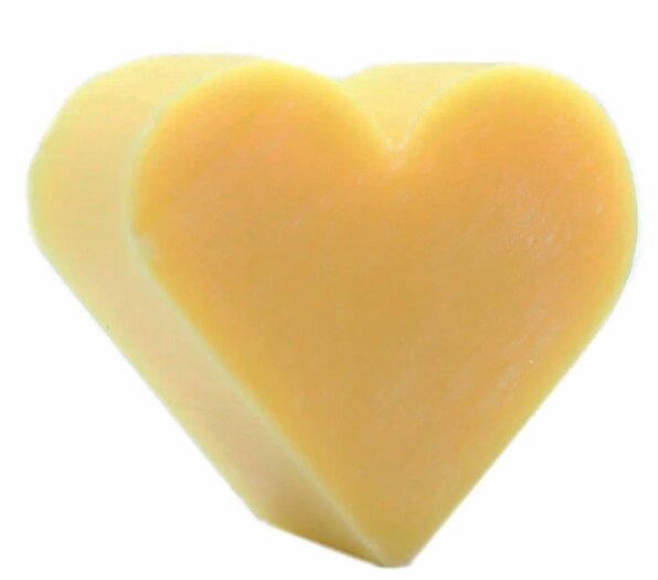 Gastenzeepje hart - Grapefruit - Medase