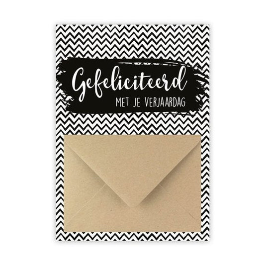 Geldkaart - Gefeliciteerd - Medase