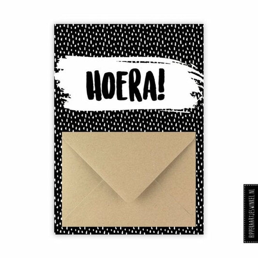 Geldkaart "hoera" - Medase