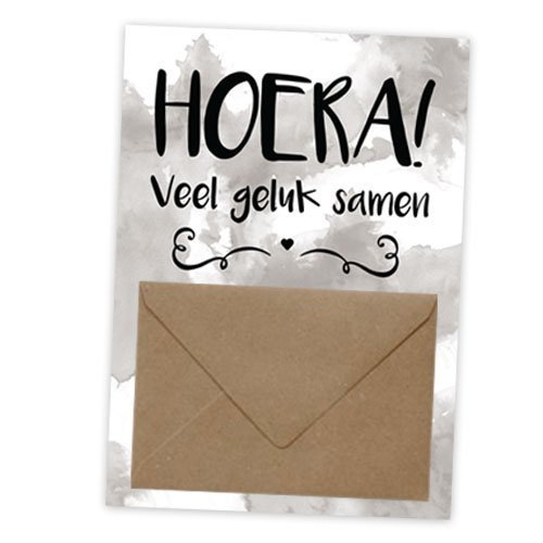 Geldkaart - Veel geluk samen - Medase