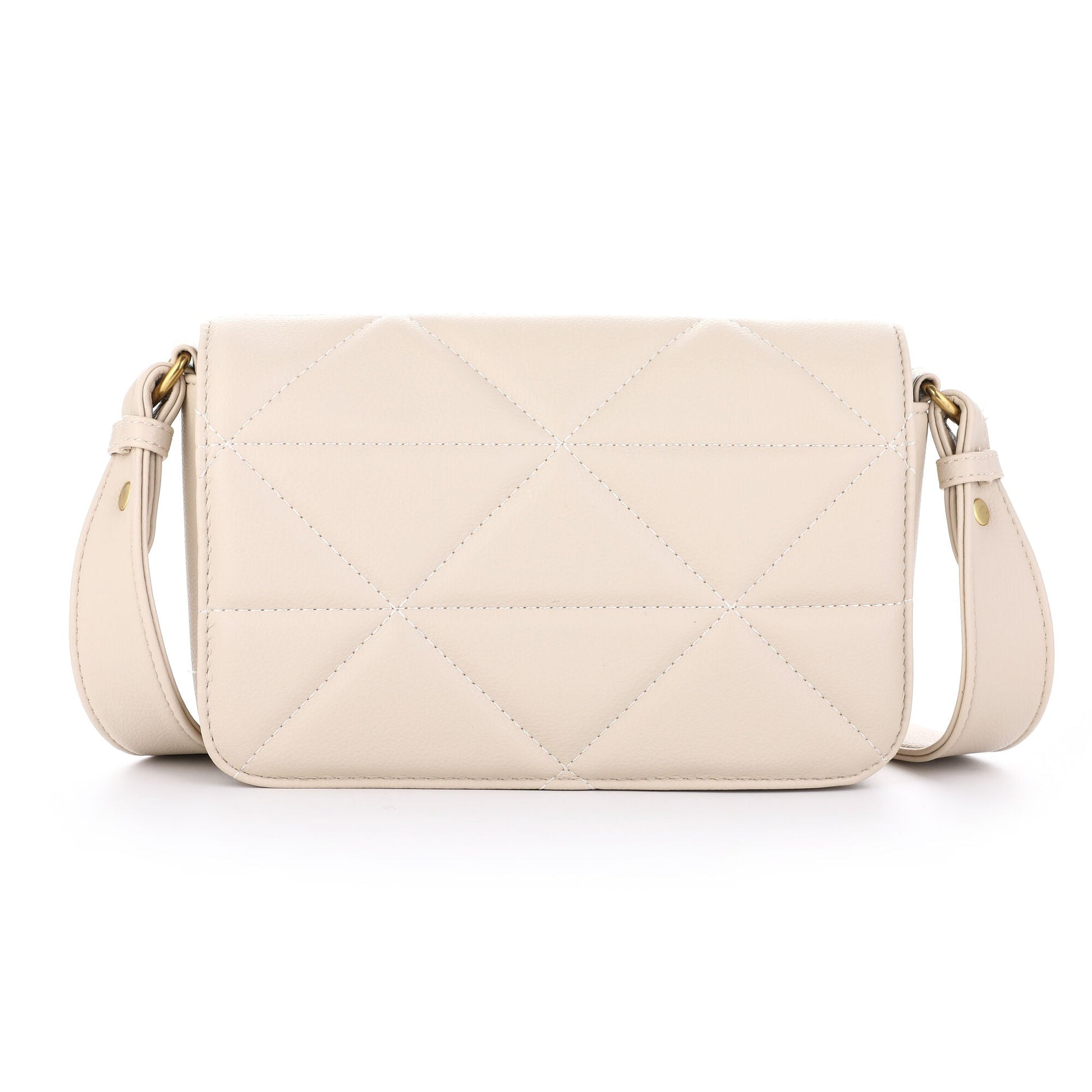 Gewatteerde Crossbody Tas - Schoudertas Quilted - Div Kleuren - Medase