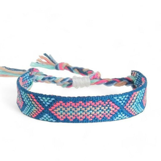 Geweven armband - Groen - Medase