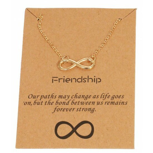 Giftcard met ketting friendship - Gold - Medase