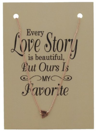 Giftcard met ketting - Vlinder - Medase