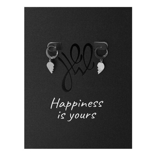 Giftcard Stainless steel oorbellen - Girls girls girls - Zilver - Medase
