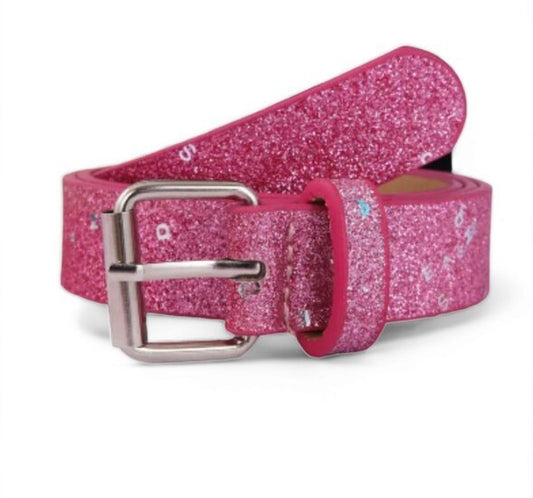 Glitter riem - Roze - Medase