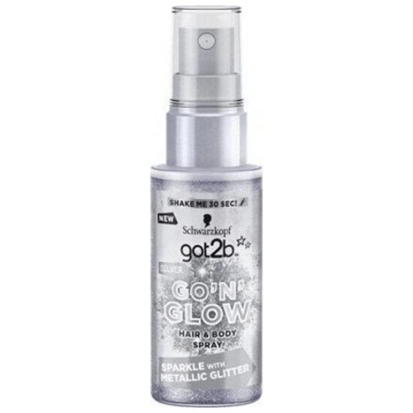 Got2b Hair & Body Spray Go 'N' Glow Zilver 50ml - Medase