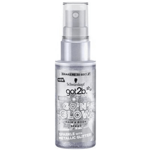Got2b Hair & Body Spray Go 'N' Glow Zilver 50ml - Medase