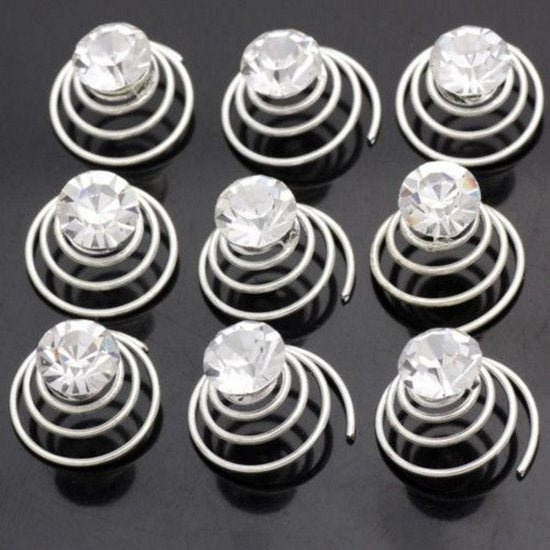 Haar curlie strass - Medase