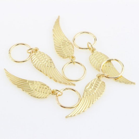 Haar Piercings vleugel - Goud - Medase