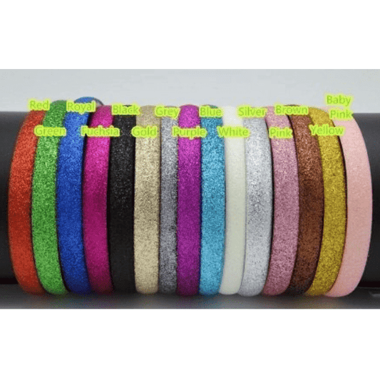 Haarband glitter - verschillende kleuren. - Medase