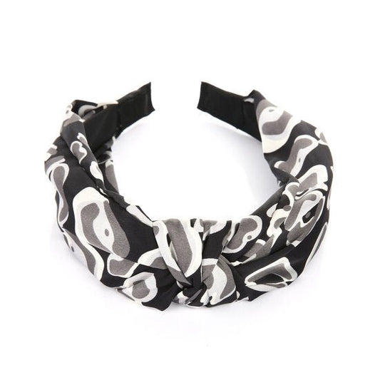 Haarband stylish - Zwart - Medase