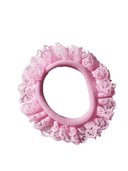 Haarelastiek kant - Licht Roze - Medase