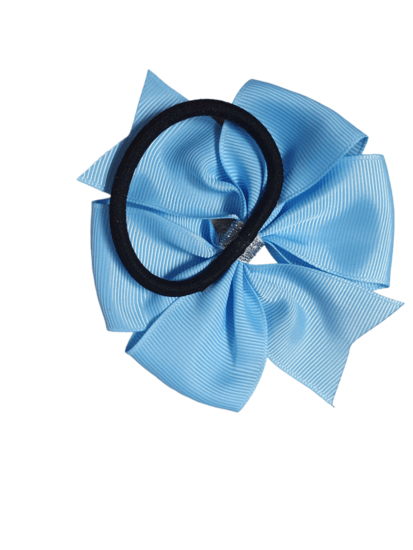 Haarelastiek strik - Blauw - Medase