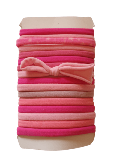 Haarelastiekjes set - Roze - Medase