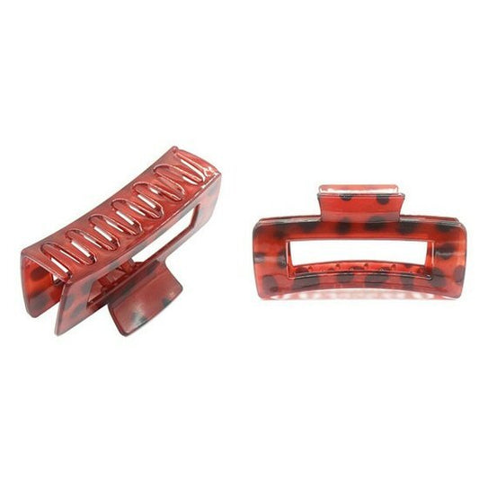 Haarklem leopard - Rood - Medase