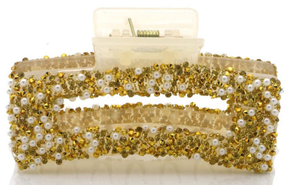 Haarklem Strass Parels - Luxe Haarclip Glitter - Div kleuren - Medase