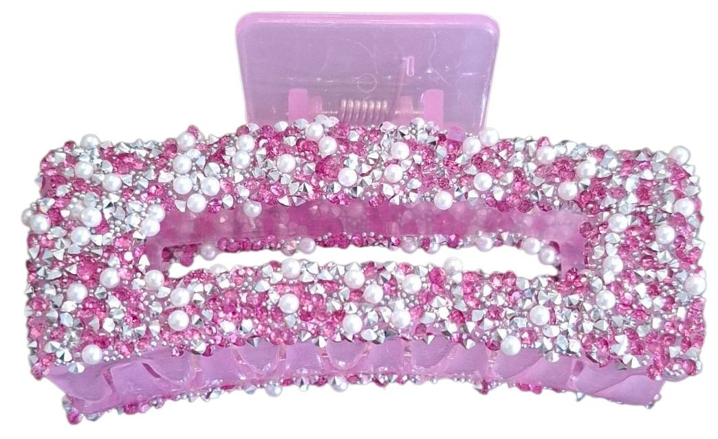 Haarklem Strass Parels - Luxe Haarclip Glitter - Div kleuren - Medase