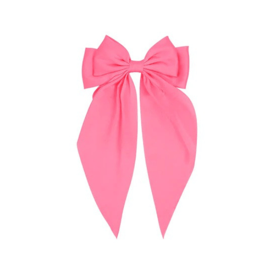 Haarspeld long bow - Fel roze - Medase