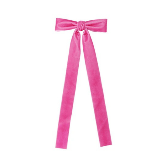 Haarspeld long small bow - Fushia - Medase