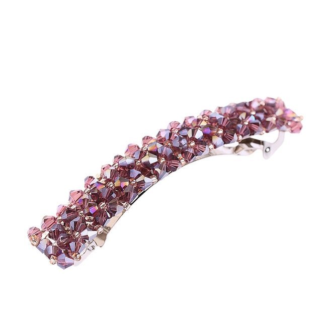 Haarspeld met kleine kristal kralen - Diverse kleuren - Medase