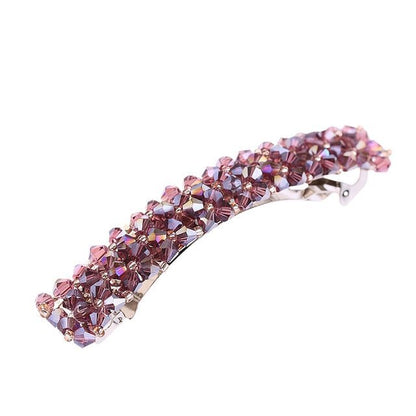 Haarspeld met kleine kristal kralen - Diverse kleuren - Medase