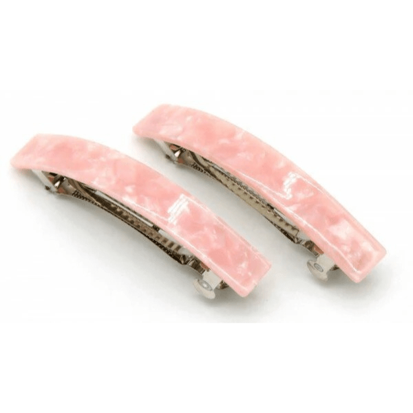 Haarspeld parelmoer - roze - Medase