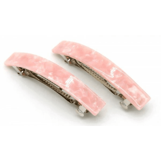 Haarspeld parelmoer - roze - Medase