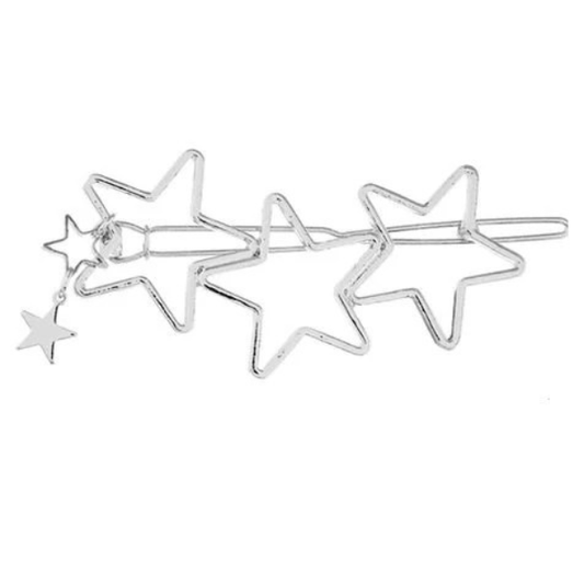 Haarspeld stars bedel - Zilver - Medase