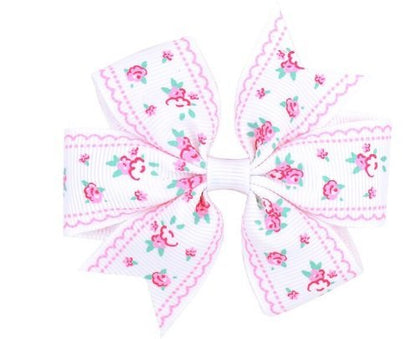 Haarspeldje flower strik - Diverse kleuren - Medase
