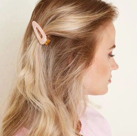 Haarspeldje mandy - parelmoer Roze - Medase
