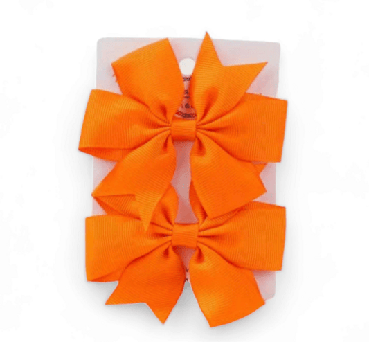 Haarstrikken set/2 - Oranje - Medase