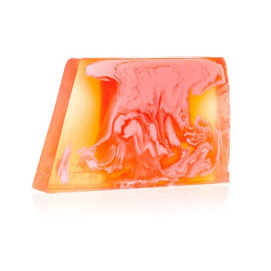 Handgemaakte scheer zeep - Grapefruit. - Medase