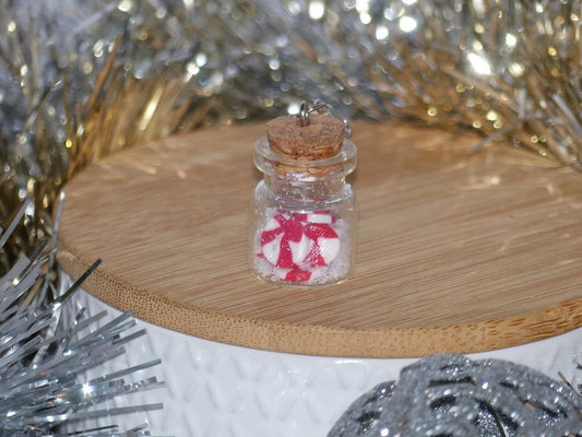 Handmade Bedel - Candy cane jar - Medase