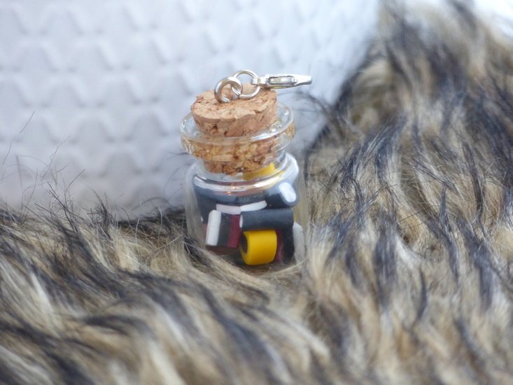 Handmade bedel - Engelse drop jar - Medase