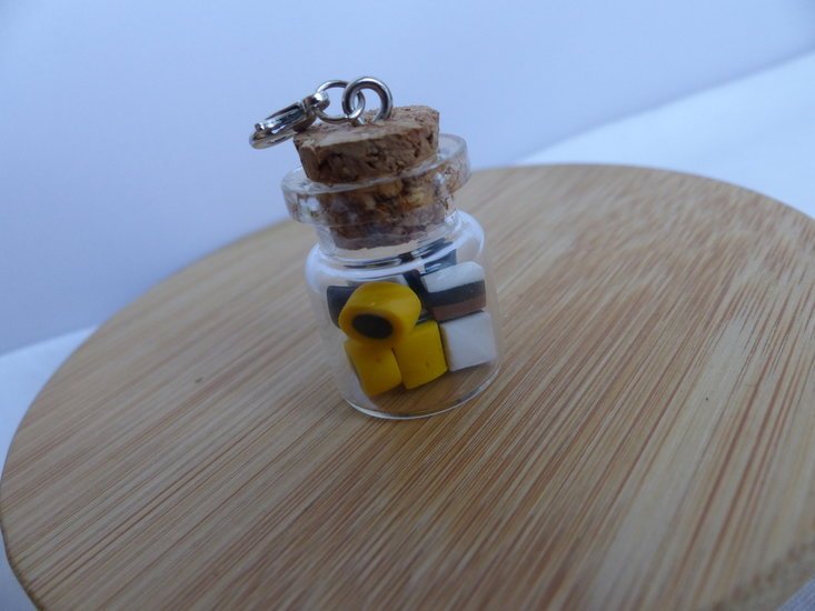 Handmade bedel - Engelse drop jar - Medase