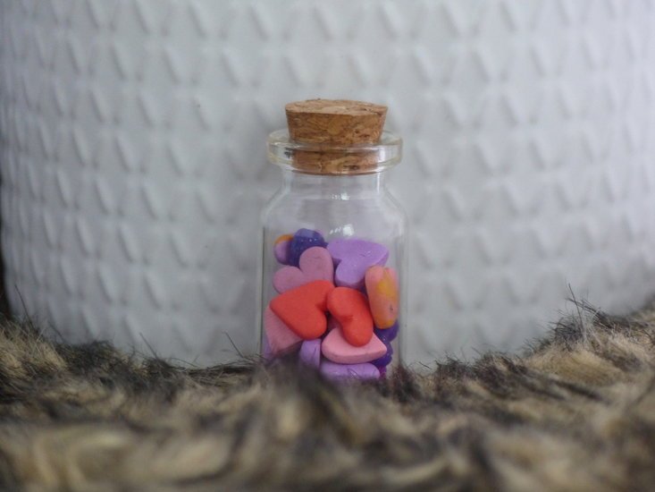 Handmade gift - Bottle of love mix - Medase