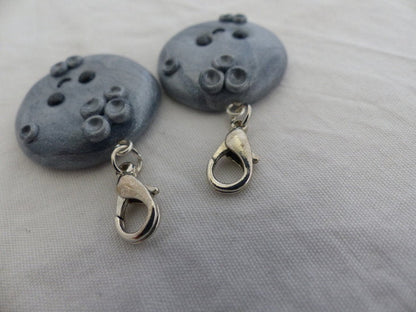 Handmade moon bedels - zilverkleurig - Medase
