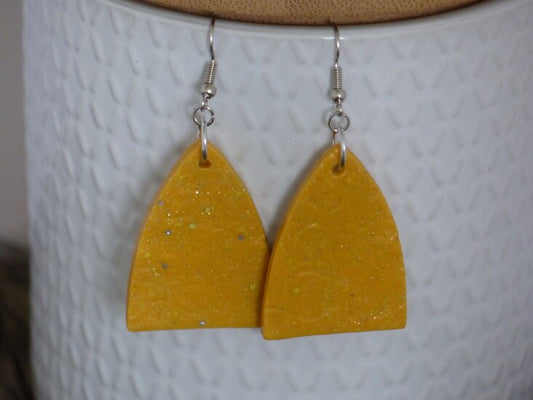 Handmade oorbellen - Sparkling buttercup - Medase
