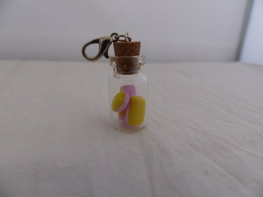 Handmade schuimblokken in glazen flesje - Medase