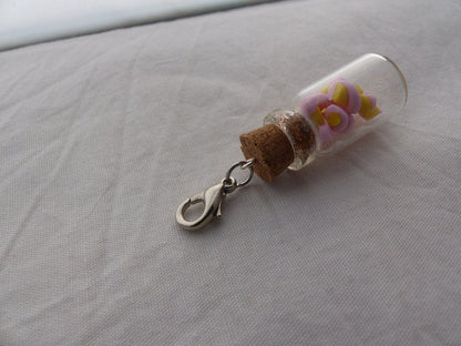 Handmade twisted spekjes in glazen flesje - Medase
